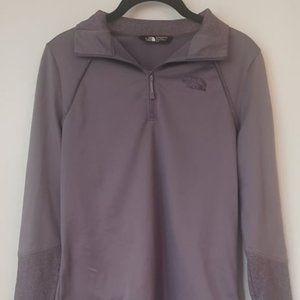 North Face 1/4 Zip - Purple